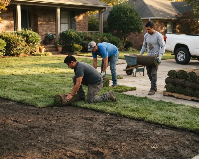Sod and Planting by Oasis Outdoor Living, LLC